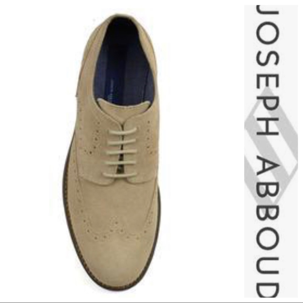 Brand New! Joseph Abboud Tan Suede Shoes Shoes